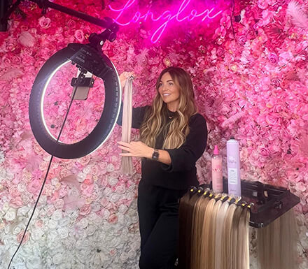 What to expect when getting hair extensions.